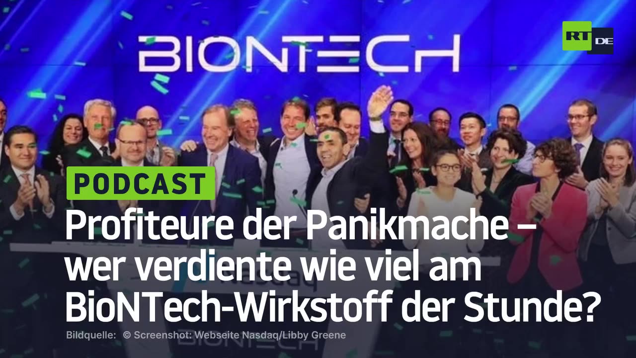 Profiteure der Panikmache – wer verdiente wie viel am BioNTech-Wirkstoff der Stunde?