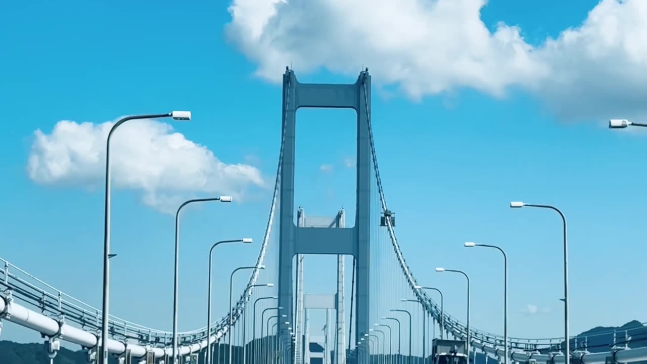 Beautiful Bridge On the Sea