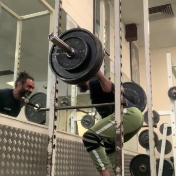 Squat 160kg at 90% 1x1
