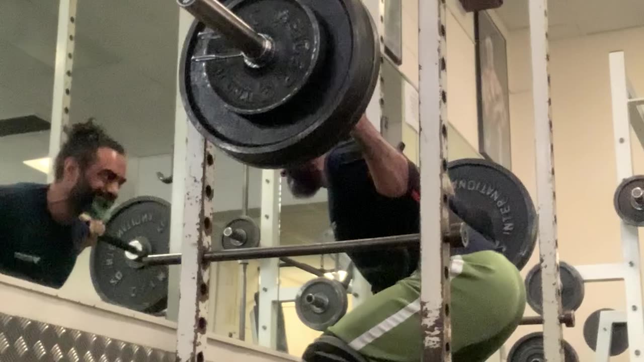 Squat 160kg at 90% 1x1