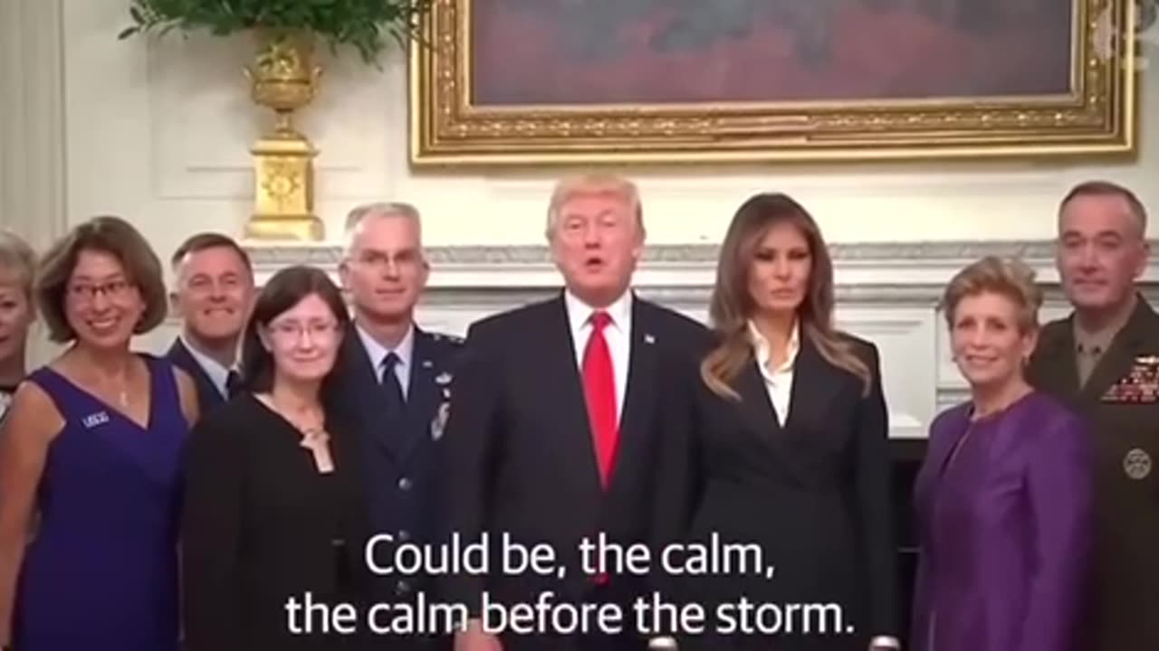 THROWBACK 10-5-17 WHEN PRESIDENT TRUMP FREAKED OUT THE EVILS “THE CALM BEFORE THE 🌪️STORM”