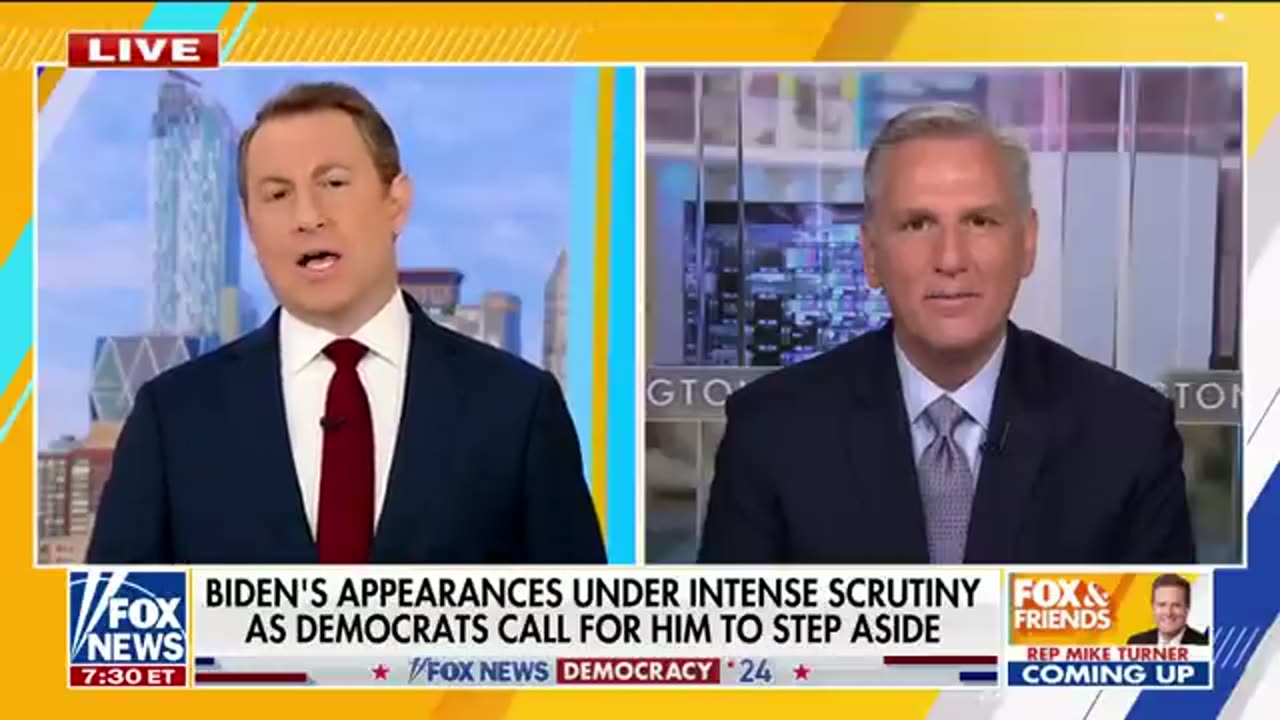 Kevin McCarthy- There are consequences to not acknowledging Biden’s weakness Fox News