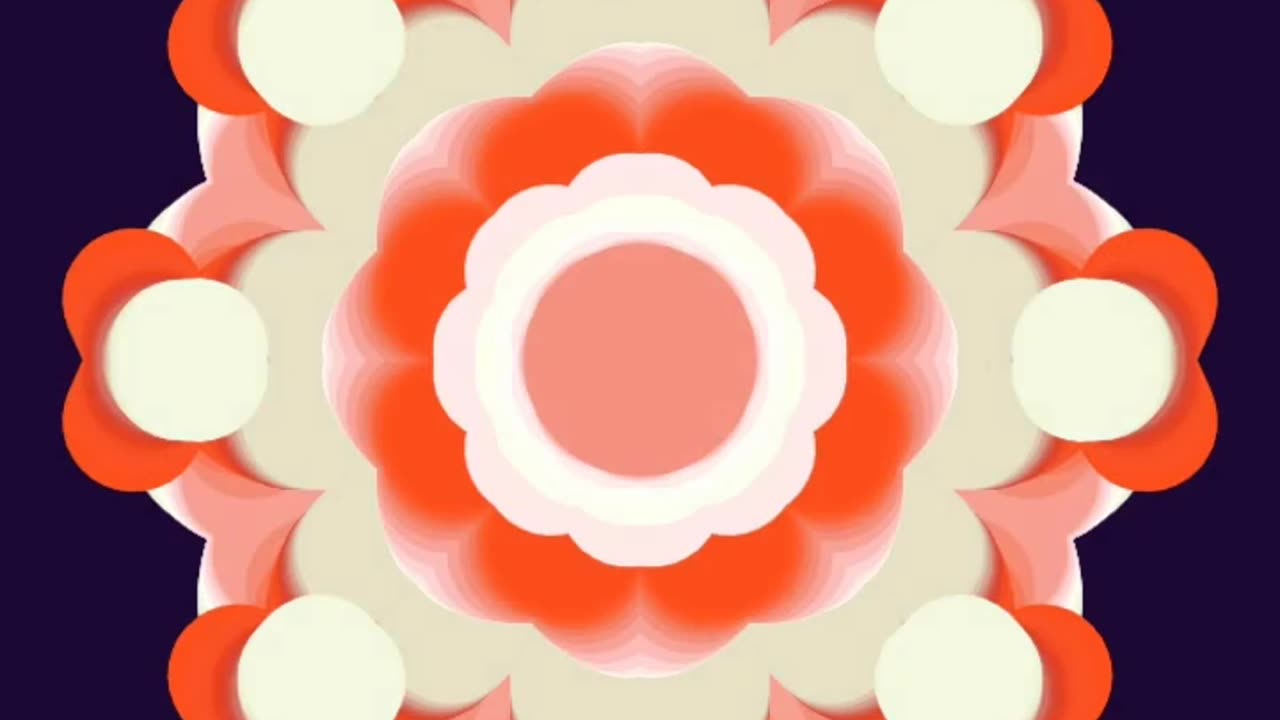 Pastel-Colored Mandala with Color-Switching Effect 4.24.23.1