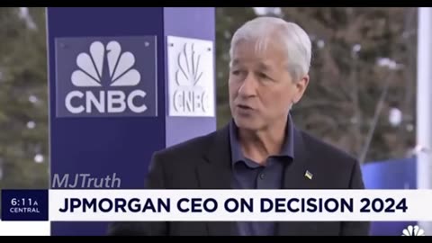 JP Morgan CEO Siding With MAGA?