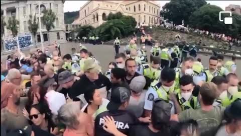 10th of February 2022 in New Zealand! This is how you hold the line 🇳🇿❤️