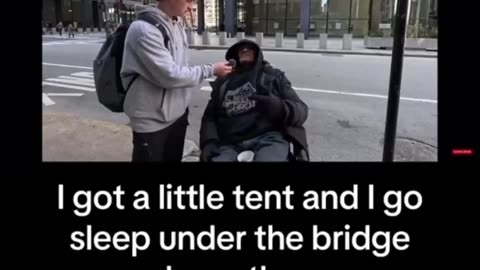 Chicago throwing the homeless on the streets for the migrants