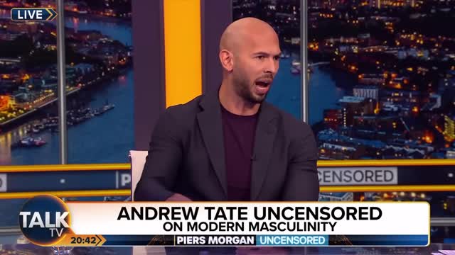 Andrew Tate Gets HEATED After Piers Morgan Asked This...