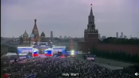 The radio wave at Putin's concert was overlaid piece by piece Match with the original. Tsya the em