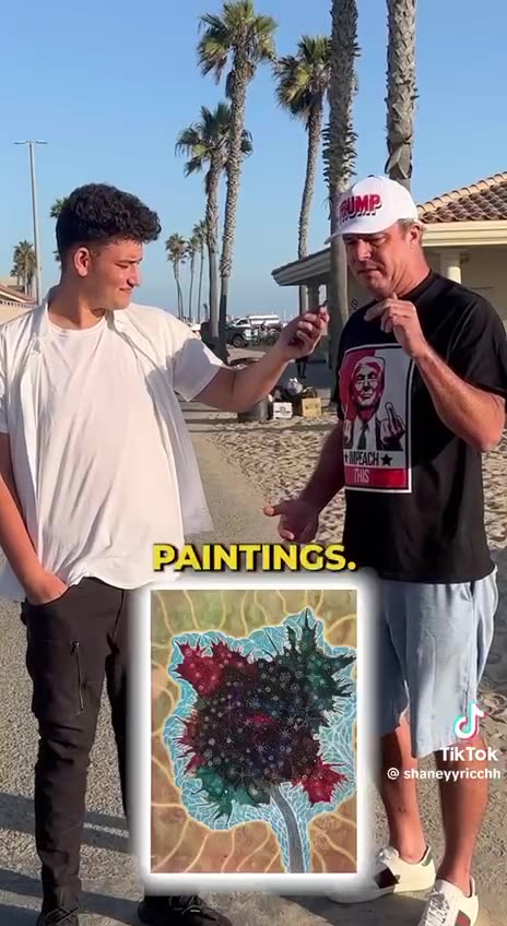 He Made His Hunter Biden Painting Dream Come True 🤣