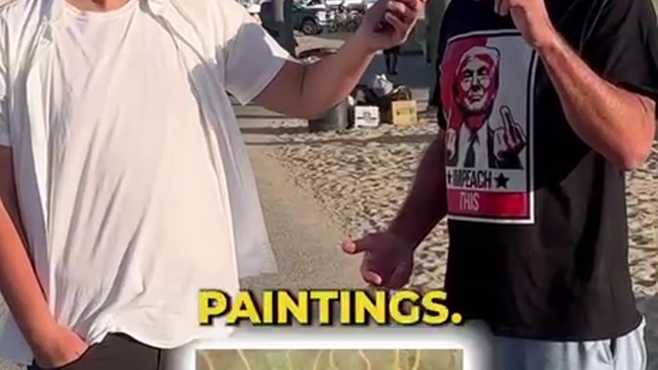 He Made His Hunter Biden Painting Dream Come True 🤣