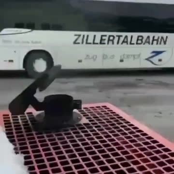 SAVE THE PLANET! ELECTRIC BUS CHARGES BY DIESEL GENERATOR!