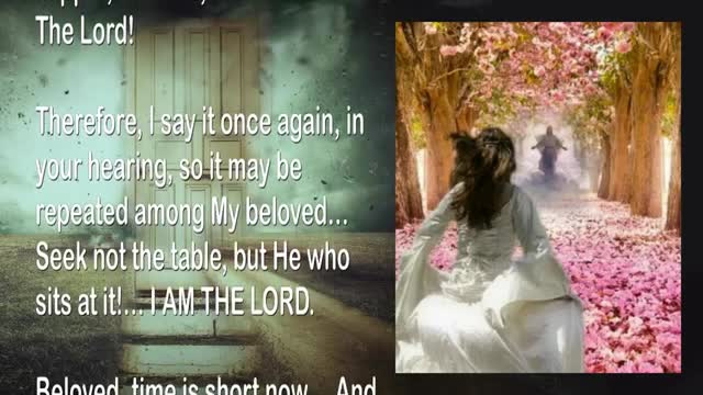 The Time has passed & The Door to this Table shall be shut 🎺 Trumpet Call of God