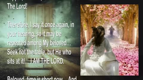 The Time has passed & The Door to this Table shall be shut 🎺 Trumpet Call of God