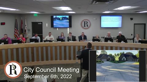 September 6, 2022 - City of Republic, MO - City Council Meeting