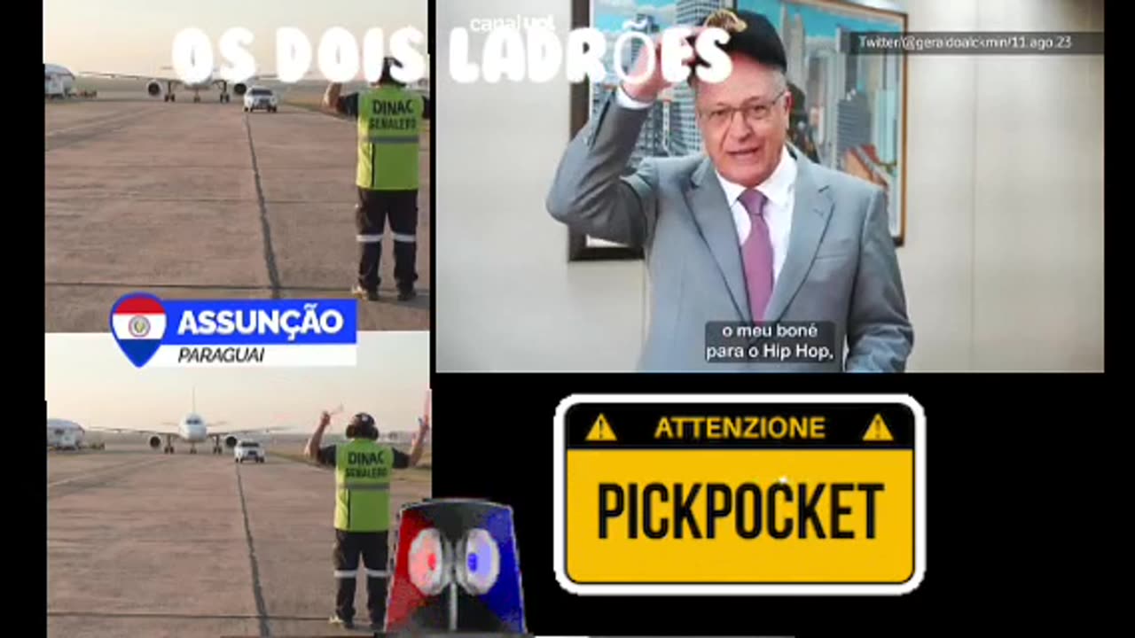 Attenzione pickpocket : ATENÇÃO BATEDORES DE CARTEIRAS.