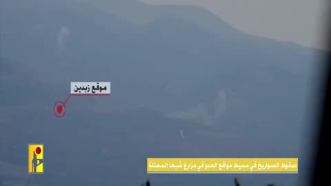 Footage of Hezbollah Terrorist Group's artisanal MLRS