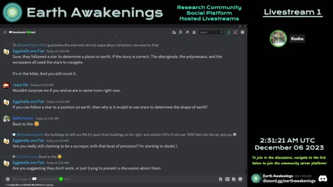 Earth Awakenings - Livestream 1 - #1333