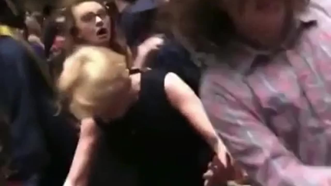 mothers punch on at their kids graduation.