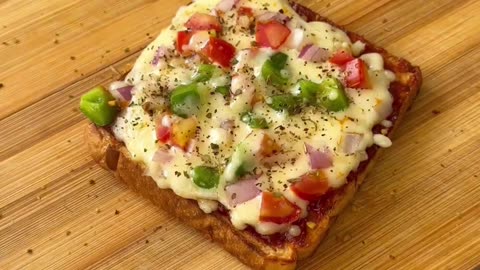 Bread se Pizza banane ki recipe