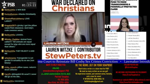 2021-11-29 23:00 EST - Crossing the Matrix: with Chris