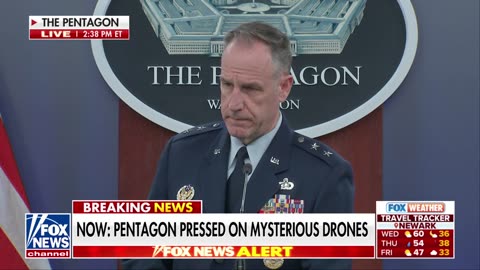 Pentagon confronted on mysterious drone sightings We take all sightings seriously