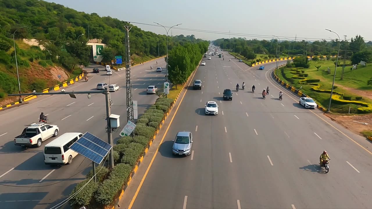 The most highway in Pakistan....