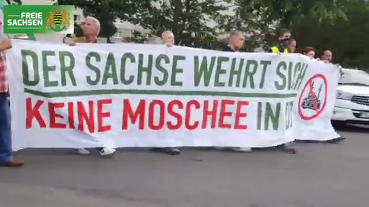 Bürgerprotest: Keine Moschee in Dresden!Dresden wehrt sich gegen den geplanten Bau einer Großmoschee