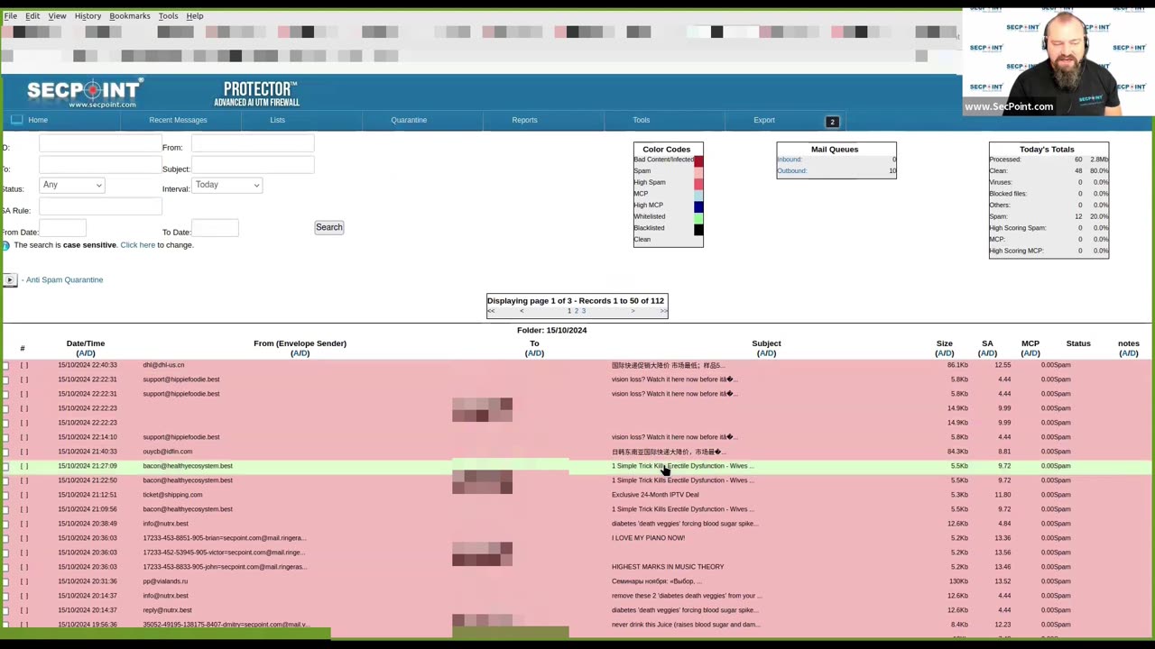 SecPoint Protector with MSP Support: Multi-User Anti-Spam and TLS 1.3 Security