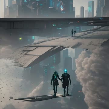 Ai Generated Art, Images and Videos - Cyberbeach City #ai #aiart #aigenerated