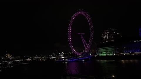 London Eye at night lovely