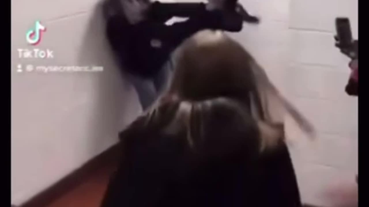 2 Girls fight at bathroom on my NES