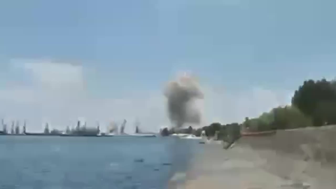 Occupied Berdyansk port again