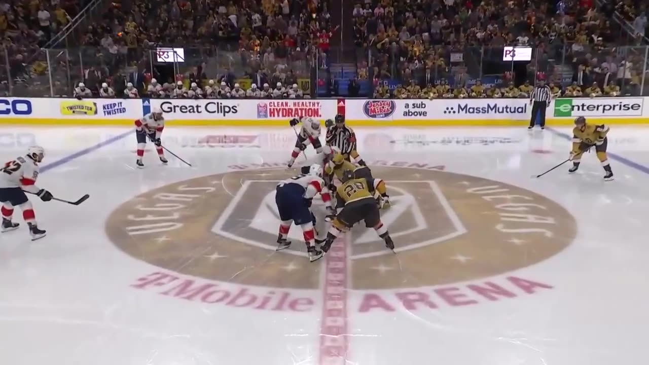 NHL Playoffs 2023 Stanley Cup Final Panthers - Golden Knights- Game 1