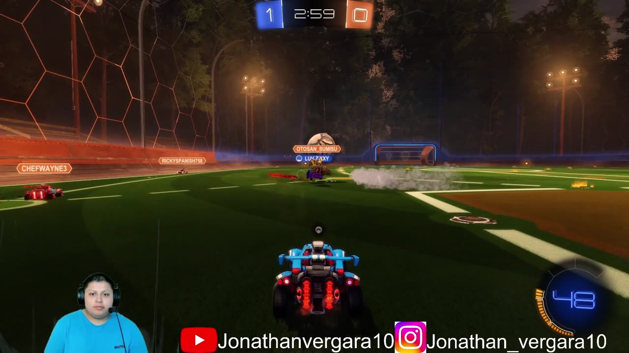 rocket league gameplay