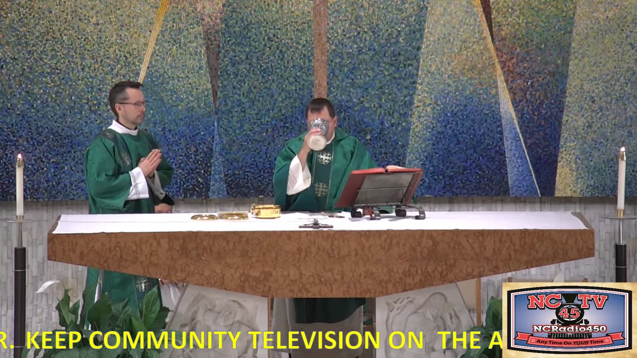 NCTV45 CATHOLIC MASS HOLY SPIRIT PARISH (ST VITUS) 9:00 PM MONDAY JULY 1 2024