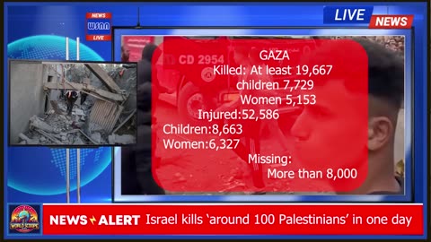 ISRAEL-HAMAS WAR LATEST UPDATE: GAZA NEWS UPDATEAt least 19,667 Palestinians have been killed