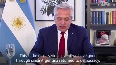 Attack on Argentina vice-president 'most serious event since return of democracy'