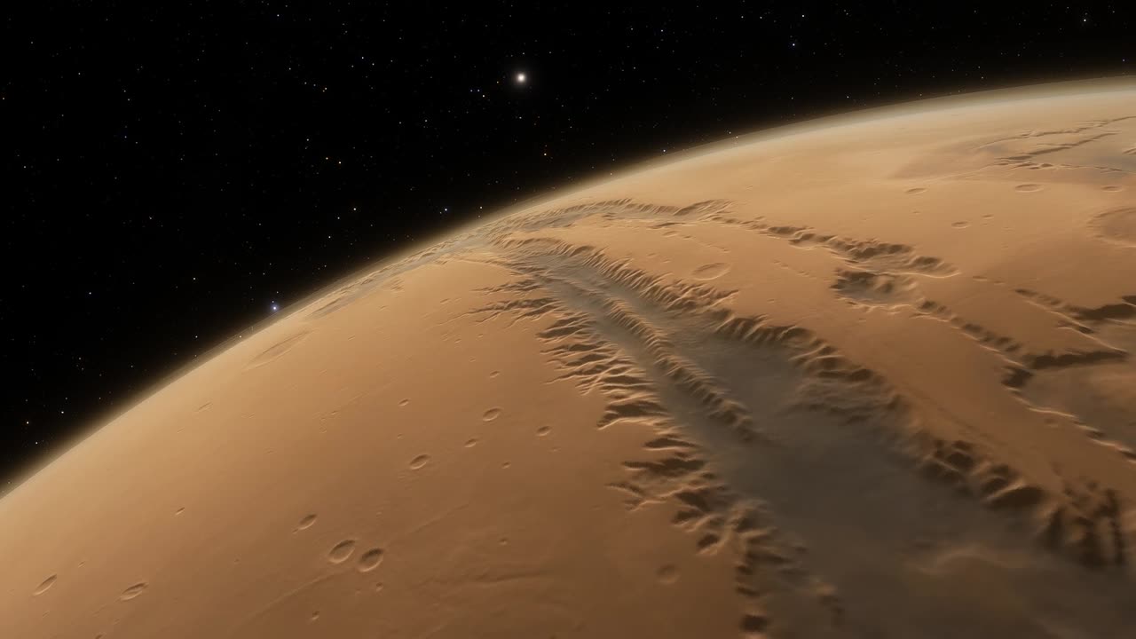 Surface of Mars looks like this Space view