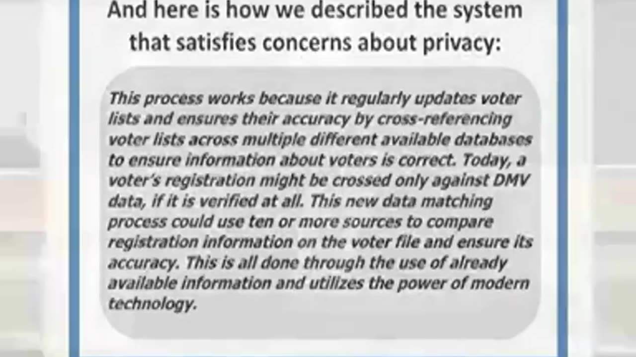 Eric Quit Telling People ERIC Used 10 Sources to Find Unregistered Voters - A Major Privacy Concern