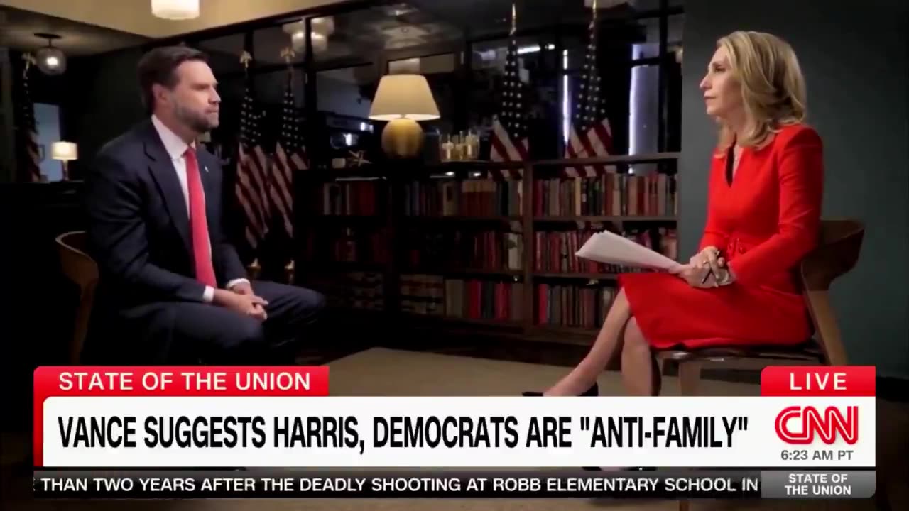 JD Vance Goes Off: Criticizes Kamala Harris, Tim Walz, & Dana Bash on CNN 🔥💥