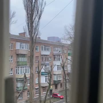 Sirens sound again in Kiev.
