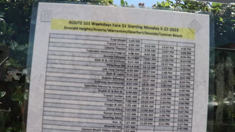 RIDE THE COASTAL BUS FOR A 1