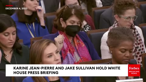 Reporter Asks Jake Sullivan Bluntly If A Vote Against Aid To Ukraine Is A Vote In Favor Of Putin