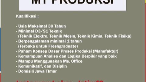 Jobs Vacancy PT Supra Aluminium Industri #fyp #shorts #jobs #vacancy