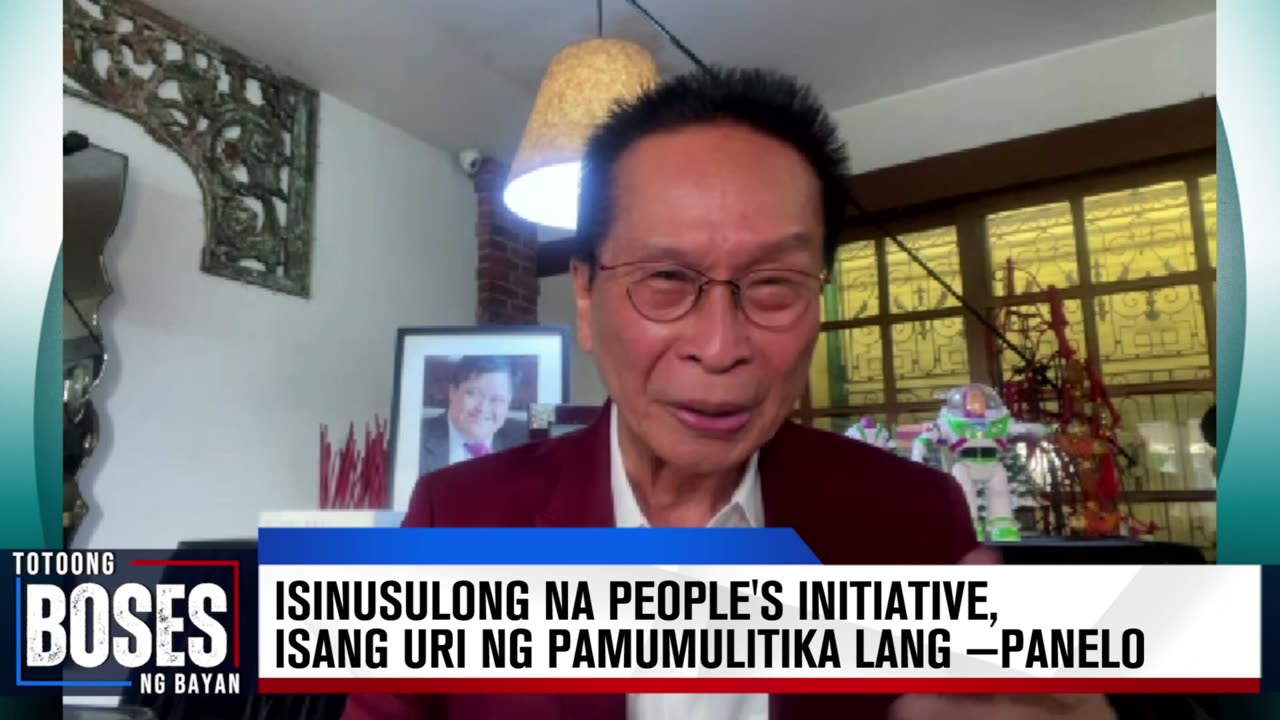 Isinusulong na people's initiative, isang uri ng pamumulitika lang —Atty. Panelo