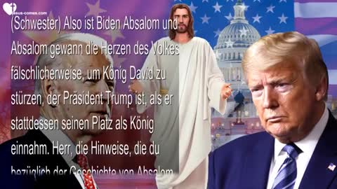 Vertraut Mir... Ich liebe Meinen Diener Trump innig & Ich liebe Biden auch ❤️ Liebesbrief von Jesus