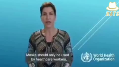 כשדר אפריל בלר מארגון הבריאות העולמי אמרה לעולם שמסכות אינן יעילות