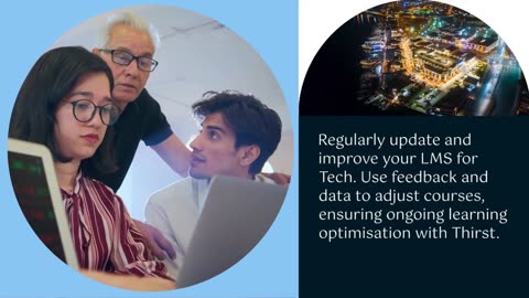Personalised Learning with Thirst's LMS for Tech