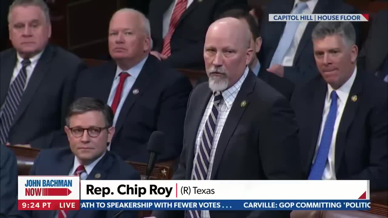 Do you think the American people support the status quo?: Rep. Chip Roy