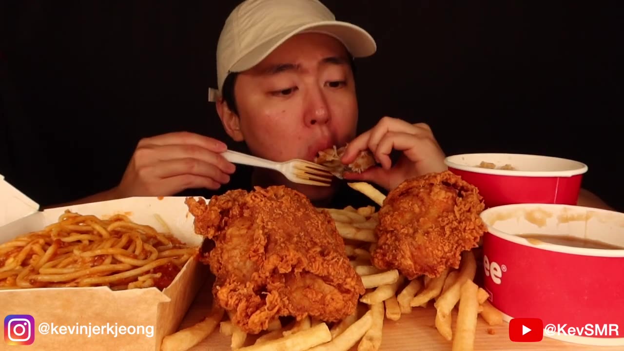 ASMR MUKBANG | Fast Food, Big Mac, Chicken